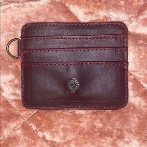 Nena & Co Artisan Card Holder -Vino Tinto